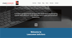 Desktop Screenshot of lawcomm.co.uk